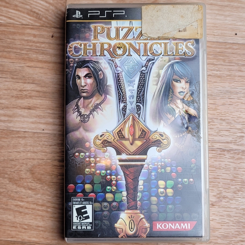 Sony PSP Puzzle Chronicles Video Game - Multicolor